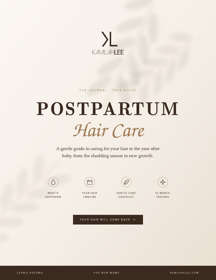 Postpartum Hair Loss: What's Happening and How to Care for Your Hair